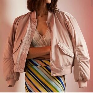 BLANKNYC Snap Front‎ Bomber Jacket sz Small